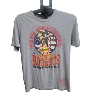 1995 NBA Championship Houston Rockets T-Shirt M Vintage Basketball